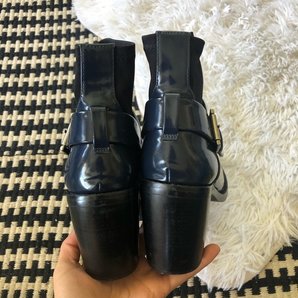 Shellys London aopen Toe Boot 9 - Picture 6 of 8